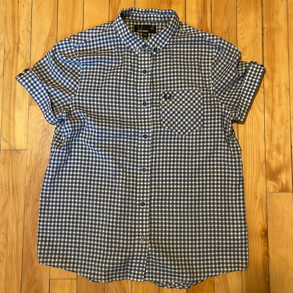 Fred Perry Gingham button down